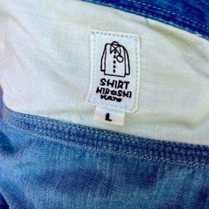 Hiroshi Kato Chambray Denim Shirt